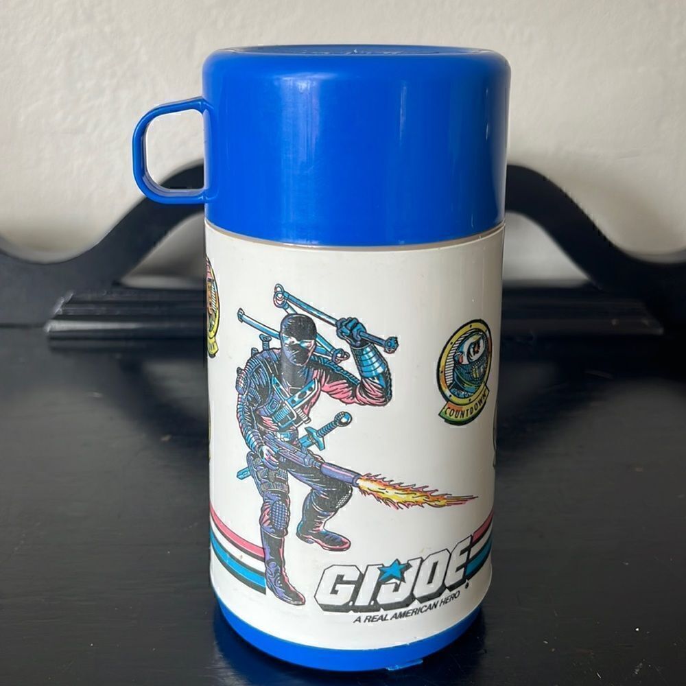 1989 Hasbro G.I. Joe a real American hero thermos
